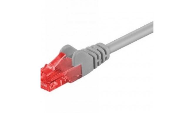 GB CAT6 NETWORK CABLE U/UTP GREY 0.25M