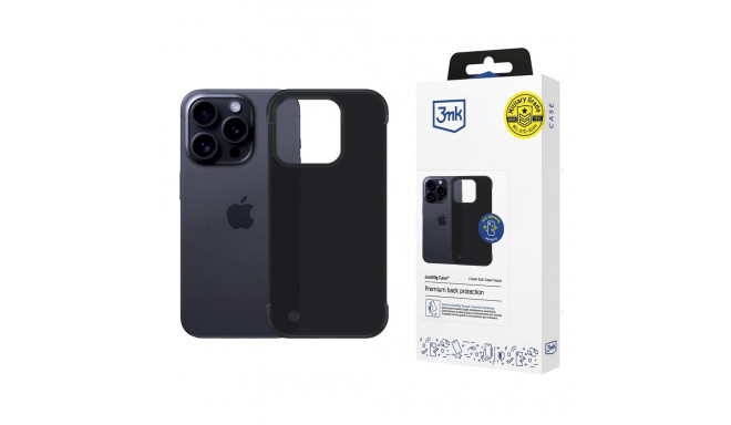 3mk Just20g Matt Case for Apple iPhone 15 Pro - Matte Black