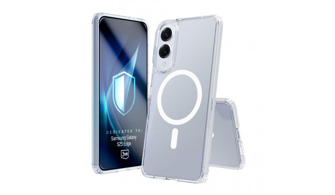 3mk Armor MagCase for Samsung Galaxy S25 Edge - Transparent