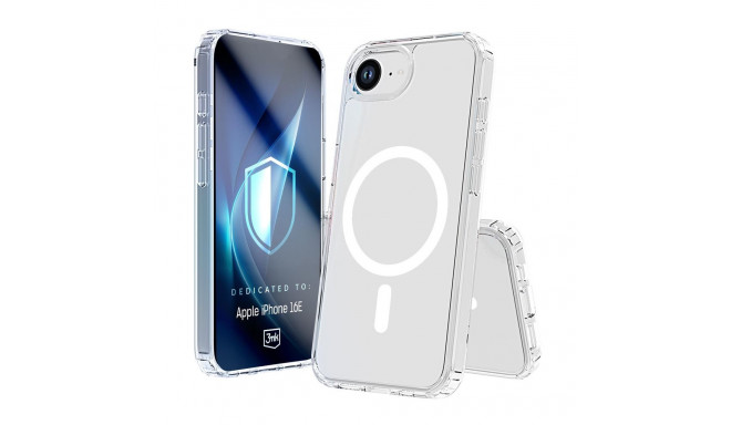 3mk Armor MagCase for iPhone 16E - transparent