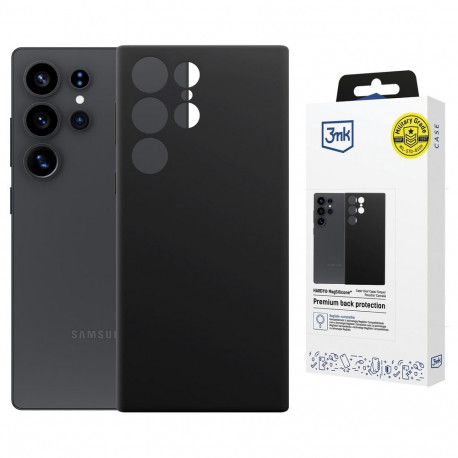 3mk Hardy MagSilicone Case for Samsung Galaxy S24 Ultra - Black