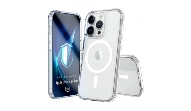 3mk Armor MagCase for iPhone 14 Pro - Transparent