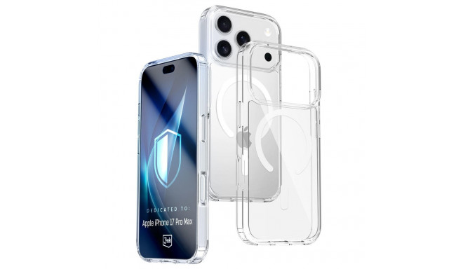 3mk Armor MagCase for iPhone 17 Pro Max - Transparent