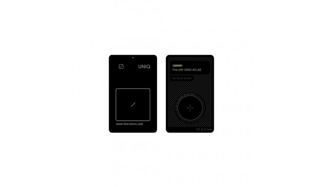 Uniq NFC locator Atlas gray/graphite Uniq-ATLASCARDTRK-GRAPHITE