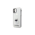 Karl Lagerfeld case for iPhone 11 / XR from the Ikonik Choupette series - transparent Karl Lagerfeld case for iPhone 11 / XR from the Ikonik Choupette series - transparent