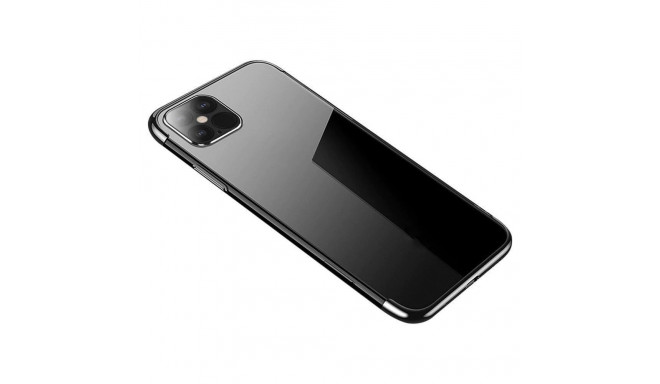 Hurtel kaitseümbris Clear Case Samsung Galaxy S22 Ultra, must