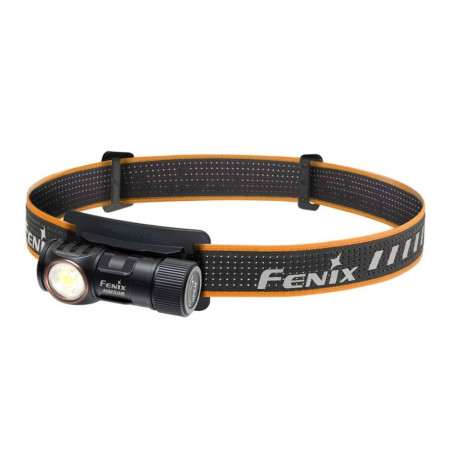 Fenix HM50R V2.0 taskulamp must peapael taskulamp LED