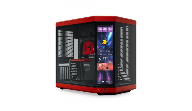 HYTE Y70 Touch Infinite Midi Tower Black, Cherry colour