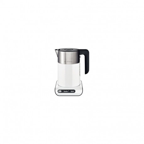 Bosch TWK8611P electric kettle 1.5 L 2400 W Anthracite, Stainless steel, White