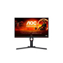 AOC G3 25G3ZM/BK arvutimonitor 62.2 cm (24.5") 1920 x 1080 pikslit Full HD must, punane
