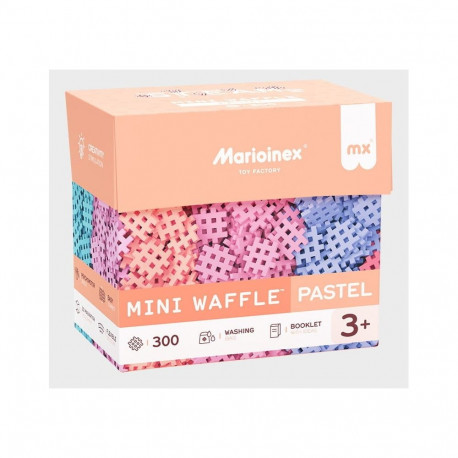 Marioinex Waffle Mini 636 300-osaline, pastelne