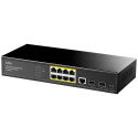 Cudy GS2008PS2 network switch Managed L2 Gigabit Ethernet (10/100/1000) Power over Ethernet (PoE) Bl