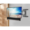 Maclean MC-912 universaalne soundbar kõlari kinnitus hoidik TV kinnitamiseks reguleeritav VESA 23" -