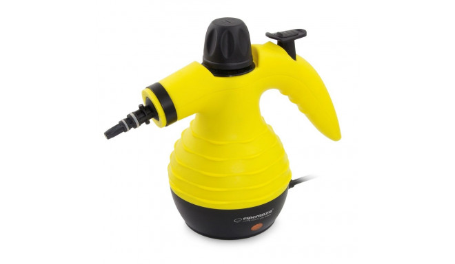 Esperanza EHS001 Steam cleaner 0.35L Black, Yellow 900W