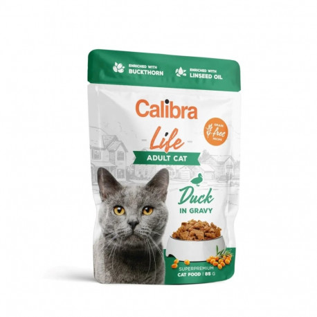 CALIBRA Cat Life Adult part kastmes märg kassitoit 85g