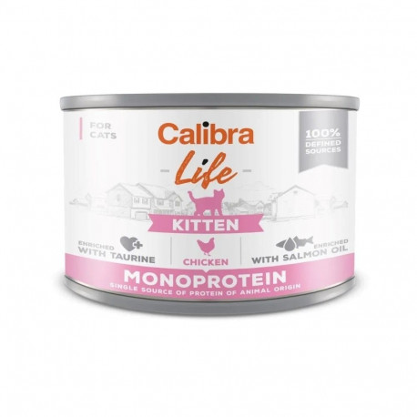 CALIBRA Cat Life Kitten Chicken - wet cat food - 200g