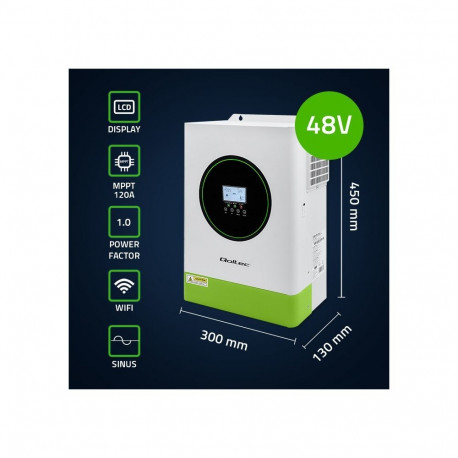 Hybrid solar inverter Off-Grid 6200W | 120A