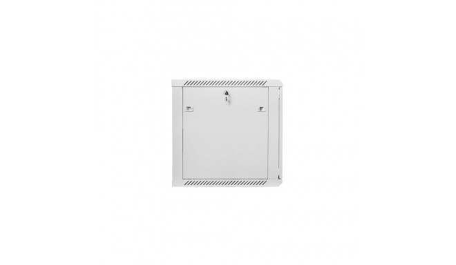 Lanberg seinapealne paigaldusriiuli kapp 19'' 12U 600x600mm hall (klaasuks)