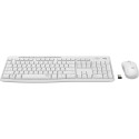 Logitech MK295 Silent juhtmevaba komplekt klaviatuur RF juhtmevaba QWERTY US International valge Logitech MK295 Silent juhtmevaba komplekt klaviatuur RF juhtmevaba QWERTY US International valge
