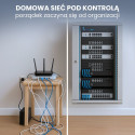 Extralink Rackmount cabinet 18U 600x450 Gray wall mounted