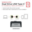 Sandisk Ultra Dual Drive USB Type-C USB mälupulk 32 GB USB Type-A / USB Type-C 3.2 Gen 1 (3.1 Gen 1)