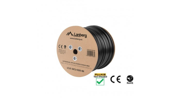 Lanberg LCU5-30CU-0305-BK networking cable 305 m Cat5e U/UTP (UTP) Black