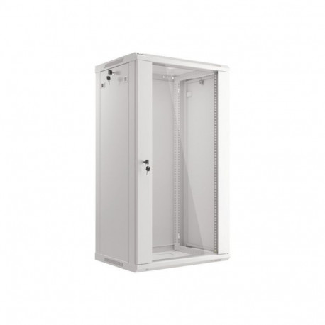 Lanberg Wall mounting rack cabinet 19'' 22U 600x450mm Grey