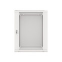 Lanberg seinapealne paigaldusriiuli kapp 19'' 15U 600x600mm hall (klaasuks)