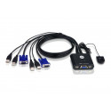 ATEN 2-pordiline USB VGA KVM-lüliti