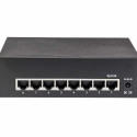 Intellinet 8-porti gigabit ethernet PoE+ lüliti, IEEE 802.3at/af Power over Ethernet (PoE+/PoE) ühil