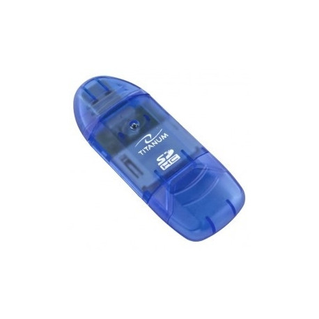 TITANUM TA101B card reader Blue USB 2.0
