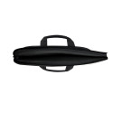 Esperanza SALERNO 39,6 cm (15,6") toploader kott must, punane
