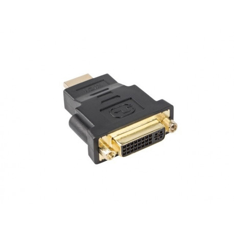 Lanberg AD-0014-BK kaabli soovahetaja HDMI DVI-D (F) (24 + 5) must