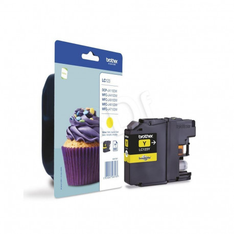 Brother LC123Y Yellow