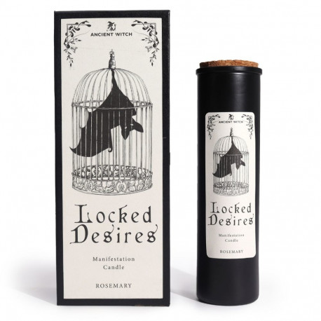Candle - Ancient Witch Locked Desires Rosemary Scent 50h Burn Time 708g