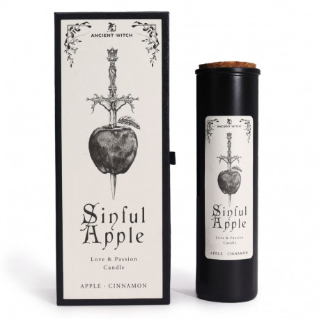 Candle - Ancient Witch Sinfull Apple 50h Burn Time 708g 24x9.5x6.5cm