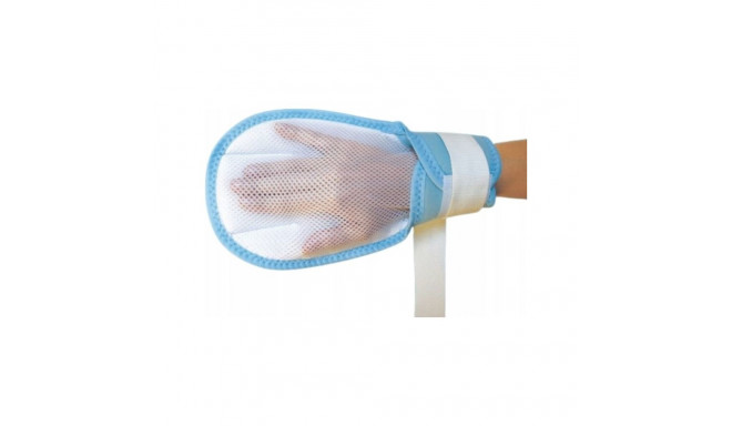 Protective Gloves - Self-Harm Prevention M White/Blue