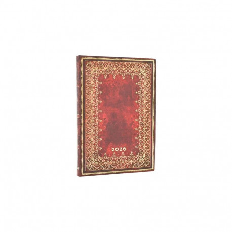 Raamatkalender 2026a Paperblanks Foiled Midi Flex nädal horisontaalne