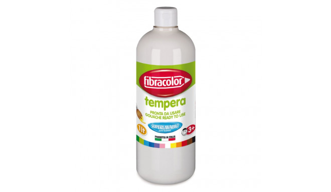 Guašš 1000ml 000 valge -white Fibracolor