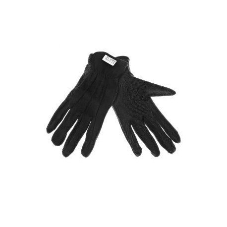 Töökindad riidest mikrokiudpunktidega must nr. 10 (1 paar)