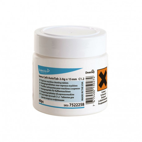Puhastustabletid kohvimasinale Suma Cafe Autotab, 60tk x 2 g x 15 mm