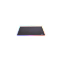 Thermaltake Argent MP1 RGB Gaming mouse pad Black, Titanium