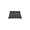 Intellinet 19" Fixed Shelf (adjustable), 1U, 350mm shelf depth, 350 to 550mm adjustable rai