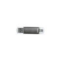 Hama Laeta Twin 64GB USB 2.0 USB flash drive USB Type-A / Micro-USB Grey