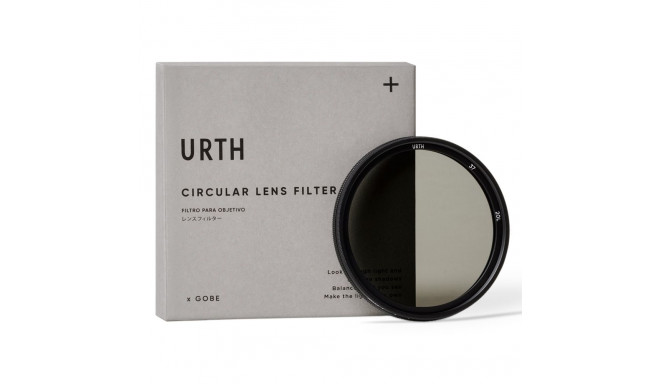 Urth 37mm ND2 32 (1 5 Stop) Variable ND Lens Filter (Plus+)