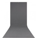 Westcott X Drop Wrinkle Resistant Backdrop Neutral Gray Sweep (5' x 12')