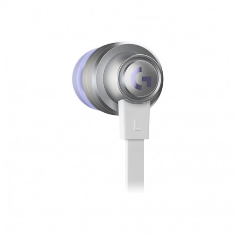 "Logitech G G333 Earphones with mic in-ear wired 3.5 mm jack white for Oculus Quest 2 256 GB Quest 2