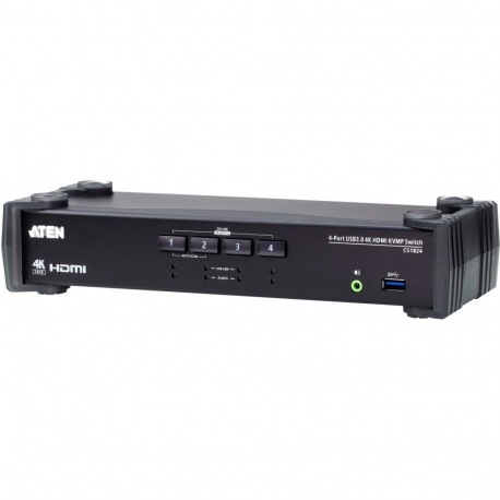 "ATEN CS1824 4-Port USB 3.0 HDMI KVM Switch"