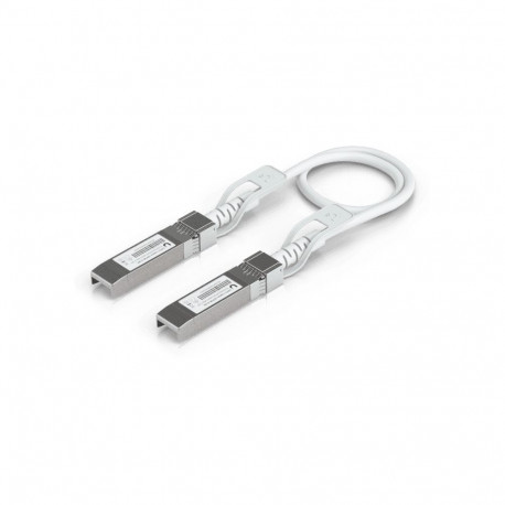 "Ubiquiti UniFi Uplink Cable • SFP28 • weiß • 0.3m • UACC-Uplink-SFP28-0.3M"