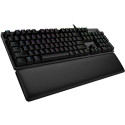 "Logitech G513 Carbon Lightsync RGB Mechanical Gaming Keyboard GX Brown Carbon DEU Central"